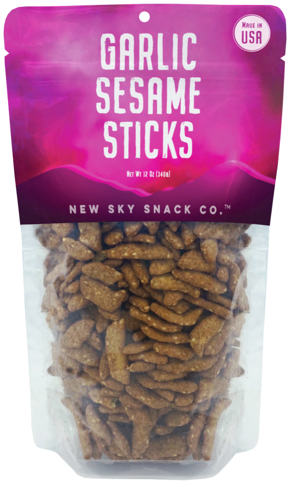 Garlic Sesame Sticks Pure Kitchen
