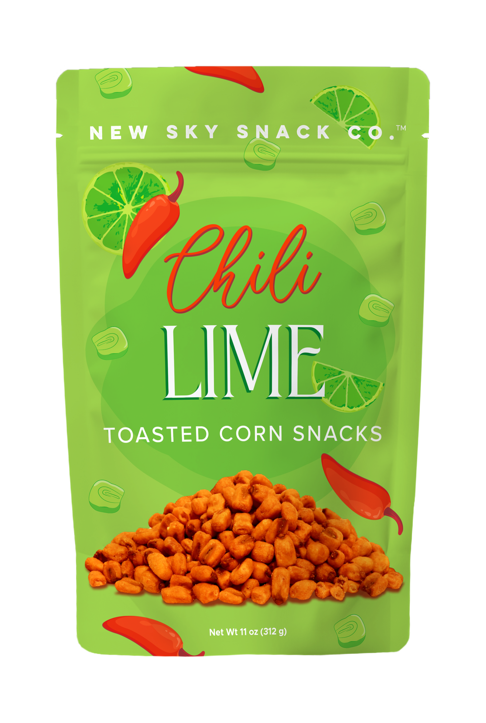 Chili Lime Toasted Corn Snacks