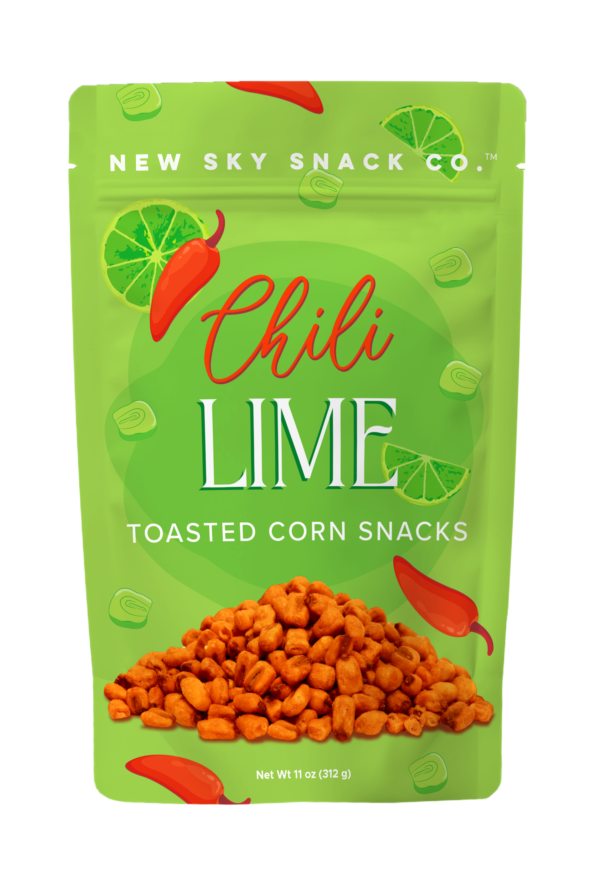 Chili Lime Toasted Corn Snacks