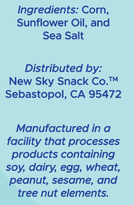 Simply Sea Salt Toasted Corn Snacks