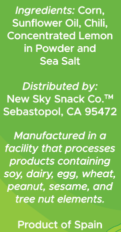 Chili Lime Toasted Corn Snacks