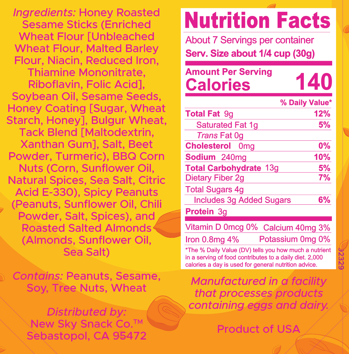 Spicy N Sweet Snack Mix